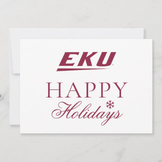 Eastern Kentucky University | EKU Feestdagenkaart