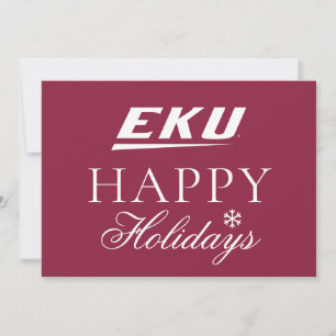Eastern Kentucky University   EKU Feestdagenkaart