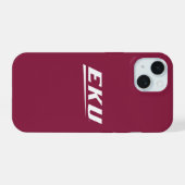 Eastern Kentucky University | EKU iPhone 15 Case (Achterkant horizontaal)