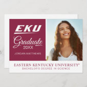 Eastern Kentucky University | EKU Kaart (Voorkant / Achterkant)