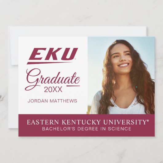 Eastern Kentucky University | EKU Kaart (Voorkant)