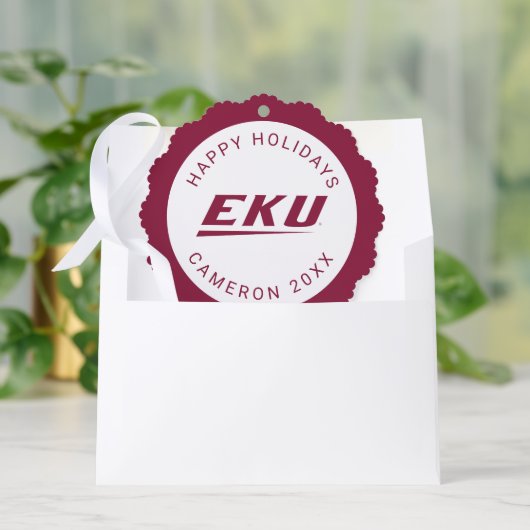 Eastern Kentucky University | EKU Ornament Kaart (Envelop)