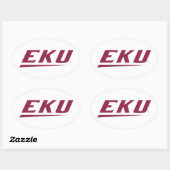 Eastern Kentucky University | EKU Ovale Sticker (Vel)
