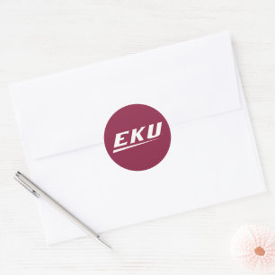 Eastern Kentucky University   EKU Ronde Sticker
