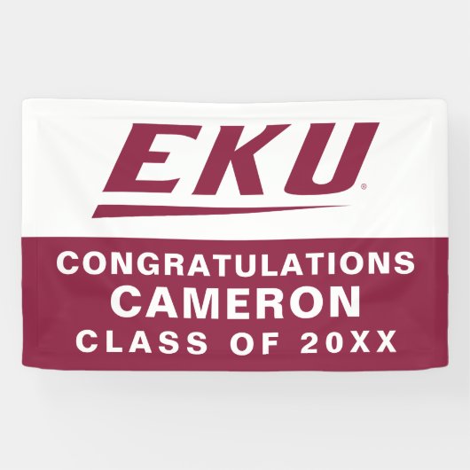 Eastern Kentucky University | EKU Spandoek (Horizontaal)