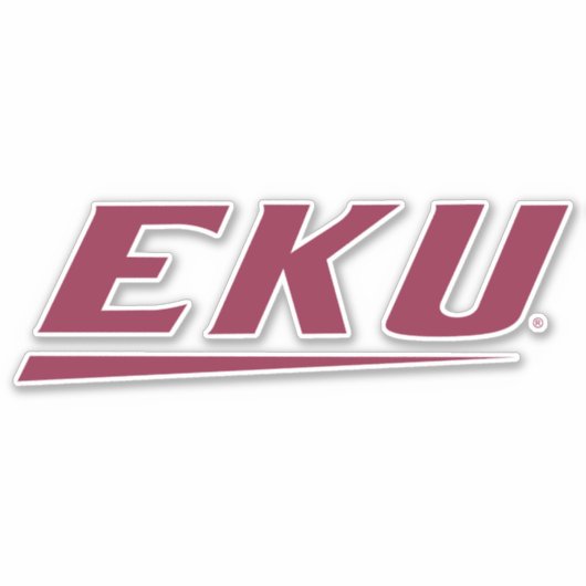 Eastern Kentucky University | EKU Sticker (Voorkant)
