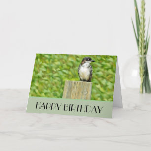Eastern Kingbird - Verjaardag Kaart