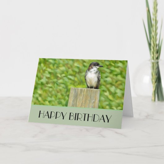 Eastern Kingbird - Verjaardag Kaart (Voorkant)