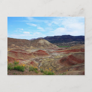 Eastern Oregon Painted Hills Vista Briefkaart