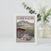 Eastern Oregon Truck Briefkaart (Staand voorkant)