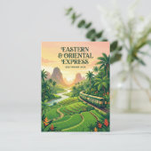 Eastern & Oriental Express (Zuidoost-Azië) Briefkaart (Staand voorkant)