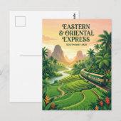 Eastern & Oriental Express (Zuidoost-Azië) Briefkaart (Voorkant / Achterkant)