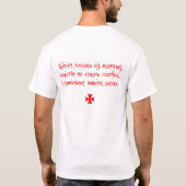Eastern Orthodox Great Schema T-shirt (Achterkant)