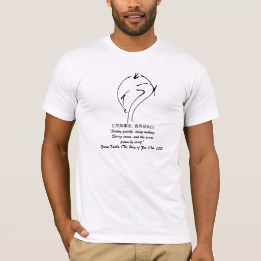 Eastern Philosophy - Zen Wisdom T-shirt (Voorkant)