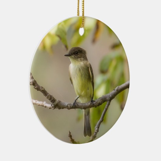 Eastern Phoebe | Keramisch Ornament (Rechts)