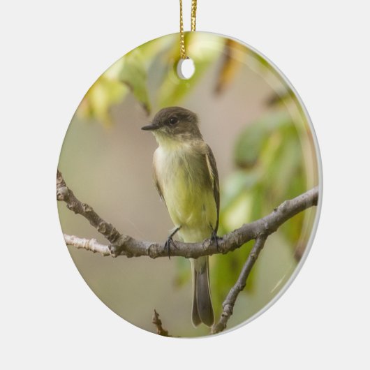 Eastern Phoebe | Keramisch Ornament (Links)