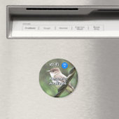 Eastern Phoebe Wi-Fi magnet (Insitu (Vaatwasser))