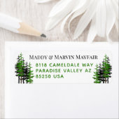 Eastern Pine Woodland Forest Return Label (Insitu)