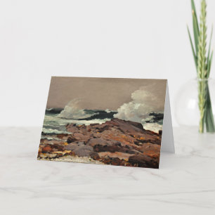 Eastern Point, kunst van Winslow Homer Kaart