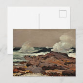 Eastern Point, kunstwerk van Winslow Homer Briefkaart (Voorkant / Achterkant)