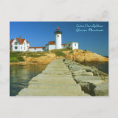 Eastern Point Lighthouse Gloucester MA Briefkaart (Voorkant)