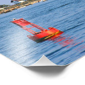 Eastern Point Lighthouse, Massachusett Photo Print Foto Afdruk (Hoek)