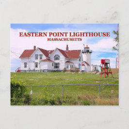 Eastern Point Lighthouse, Massachusetts Briefkaart