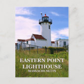Eastern Point Lighthouse, Massachusetts Briefkaart (Voorkant)