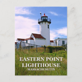Eastern Point Lighthouse, Massachusetts Briefkaart