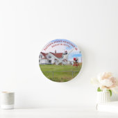 Eastern Point Lighthouse, Massachusetts Clock Ronde Klok (Huis)