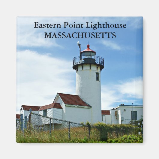 Eastern Point Lighthouse, Massachusetts Magnet (Voorkant)