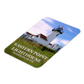 Eastern Point Lighthouse, Massachusetts Magnet Magneet (Linkerzijde)