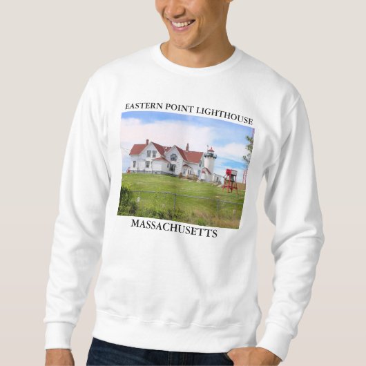 Eastern Point Lighthouse, Massachusetts Sweatshirt (Voorkant)