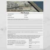 Eastern Pondhawk Dragonfly Voorstel Briefhoofd Ontwerp (Voorkant)