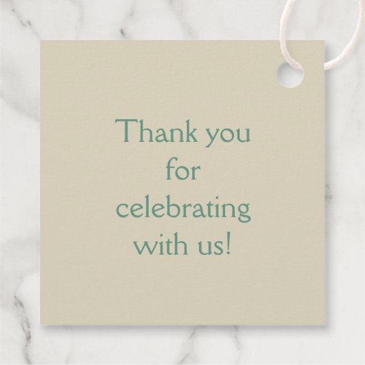 Eastern Roman Empire Bedankjes Labels (Achterkant)