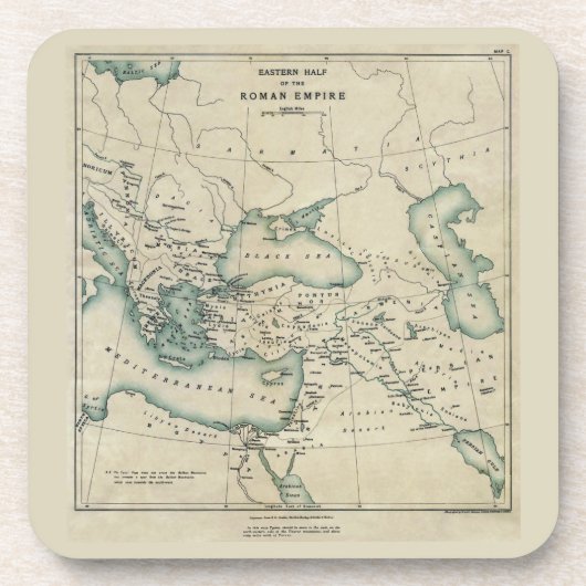 Eastern Roman Empire Bier Onderzetter (Voorkant)