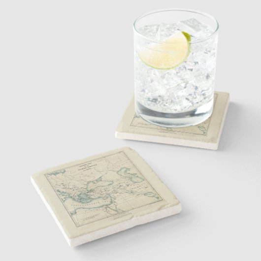 Eastern Roman Empire Stenen Onderzetter (Zijkant)