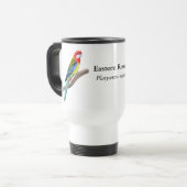 Eastern Rosella Travel Mug Reisbeker (Voorkant links)