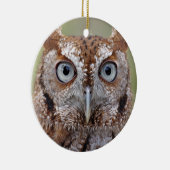 Eastern Screech Owl Photography Ornament (Rechts)