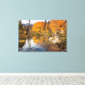 Eastern Sierra, bisschop Creek, California Outlet Canvas Afdruk (Insitu (Houten vloer))