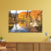 Eastern Sierra, bisschop Creek, California Outlet Canvas Afdruk (Insitu (Woonkamer))