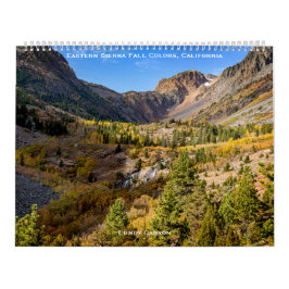 Eastern Sierra Fall Colors, Californië Kalender