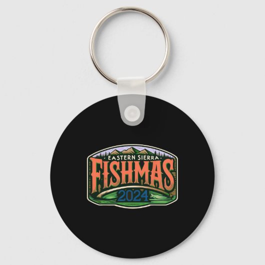 Eastern Sierra Fishmas Sleutelhanger (Voorkant)