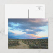Eastern Sierra Landscape - Owens Valley Briefkaart (Voorkant / Achterkant)