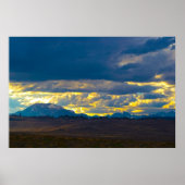 Eastern Sierra Nevada HDR. Poster (Voorkant)