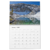 Eastern Sierra Nevada Mountains, Californië Kalender (Jan 2027)
