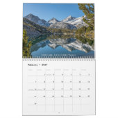 Eastern Sierra Nevada Mountains, Californië Kalender (Feb 2027)