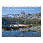 Eastern Sierra's, Mammoth Lakes, CA Kalender (Hoes)