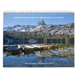 Eastern Sierra's, Mammoth Lakes, CA Kalender