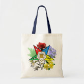 Eastern Star Floral Emblem tas (Voorkant)